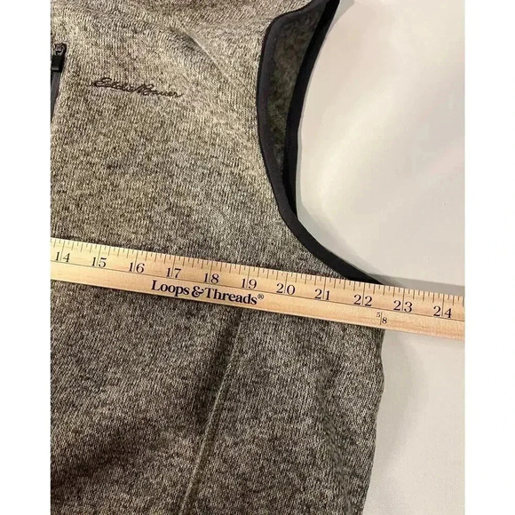 Eddie Bauer Sweater Fleece Vest - Men's Size Large - Picture 5 of 6